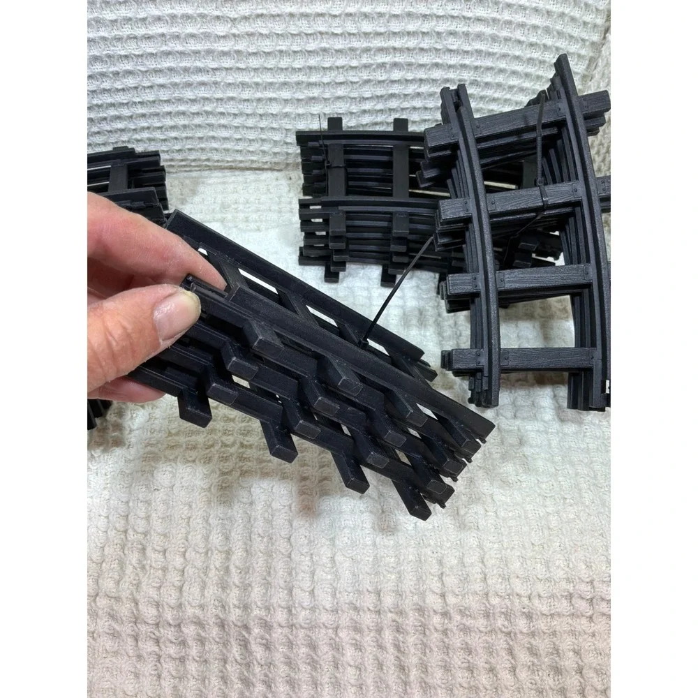 Hobbyist Unisex Unbranded Model Train‎ Track Lot OS Black